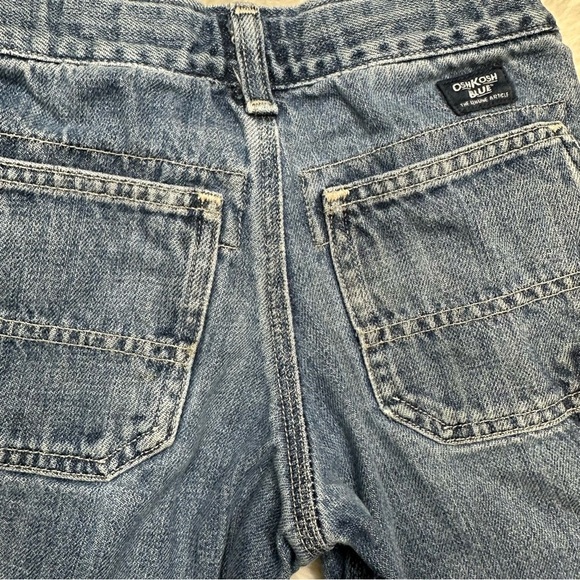 Osh Kosh Jean Shorts Knee Length Size 4 - Picture 15 of 16